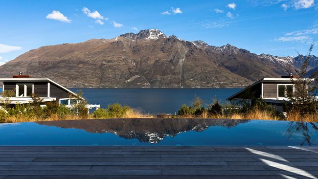 Luxury hotels abound in Queenstown.