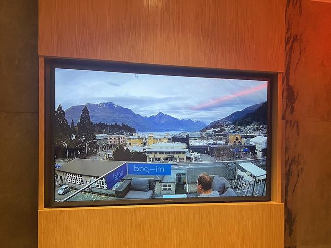 Amazing road trip view in New Zealand, hdr epic panorama Lake Wakatipu along Queenstown and Glenorchy, 50 megapixel hasselblad