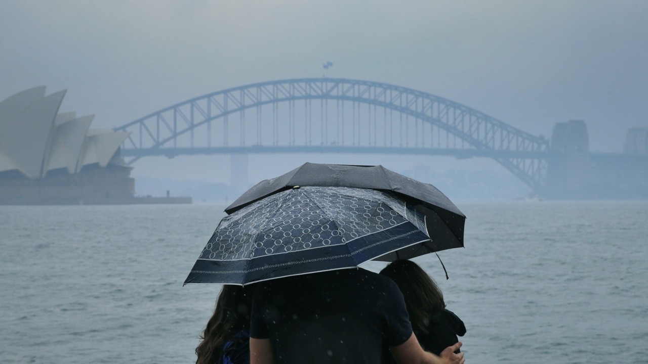 A major downpour has swamped Australia's east coast