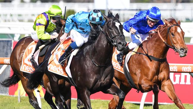 Bruckner is likely to head towards the Coolmore Stud Stakes instead of the Caulfield Guineas. Picture: Racing Photos via Getty Images