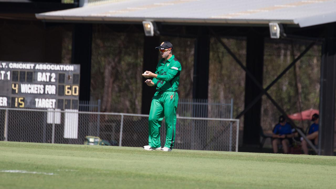 David Warner competed in the NT Strike League on Saturday.