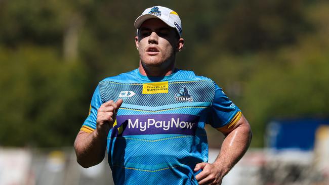 Fermor’s goal now is to be back in training ahead of Des Hasler’s arrival at the club. Credit: Supplied.