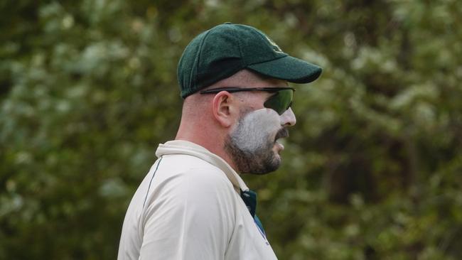 Caulfield bowler Ollie Hayes. Picture: Valeriu Campan