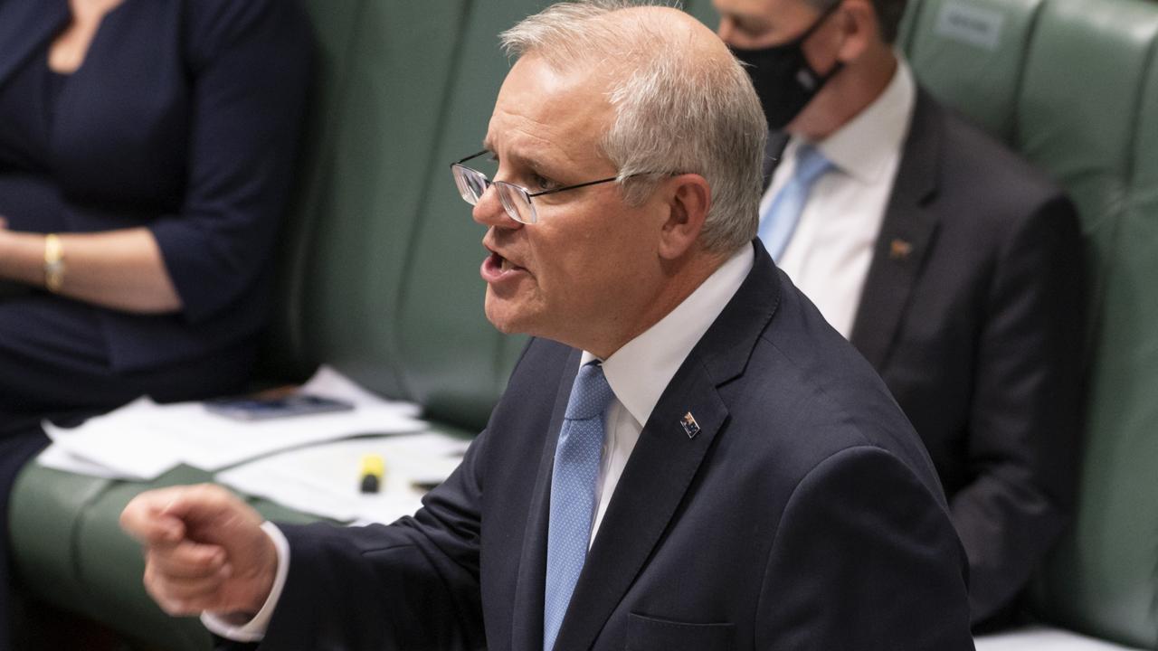 Scott Morrison followed America’s lead. Photo: NCA NewsWire / Martin Ollman