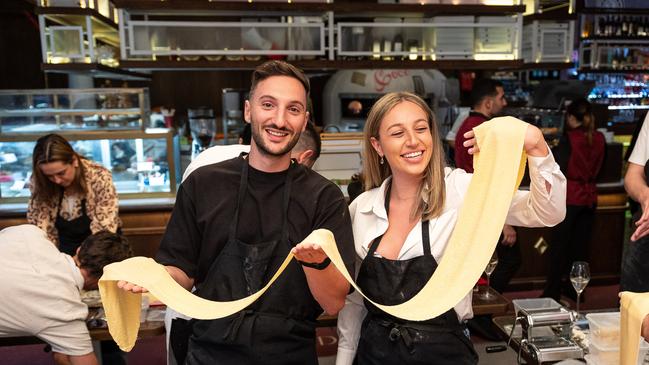 Barangaroo's Bottega Coco offers pasta making classes.