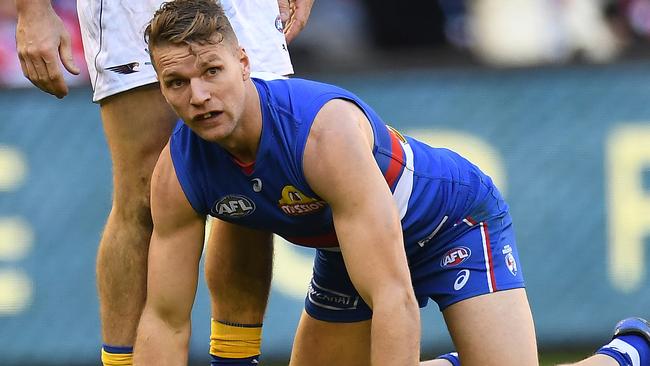 Jake Stringer will not return to the Bulldogs next season. Picture: AAP Images