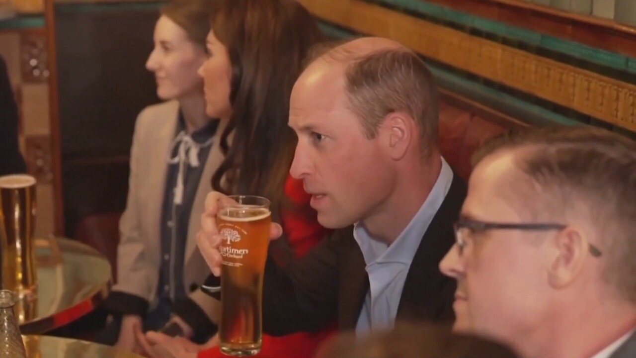 Excitement builds as royal couple connect with locals at a pub