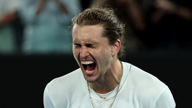 Zverev was on fire. Photo by Julian Finney/Getty Images