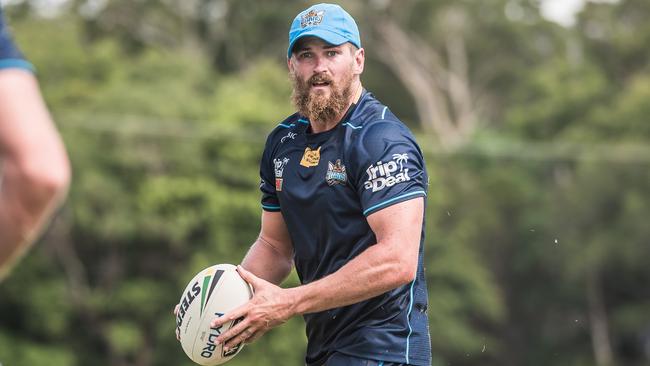 Ten years after making his debut at the club, Will Matthews is back at the Gold Coast Titans. Photo: Gold Coast Titans