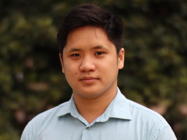 Watson candidate Raymond Zeng of the Science Party.