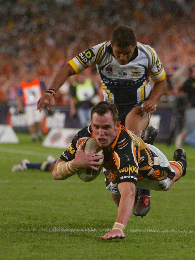 NRL 2020: Wests Tigers, 2005 grand final, Pat Richards, Benji Marshall,  flick pass