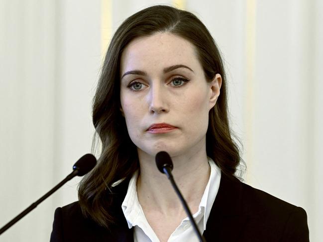 Finland's Prime Minister Sanna Marin. Picture: AFP