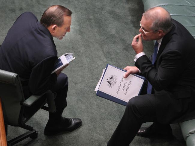 ”Both strong and decent” — Abbott about Morrison.