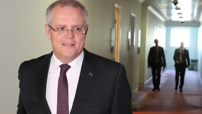 Treasurer Scott Morrison will release his second Budget on Tuesday. Picture: Ray Strange.