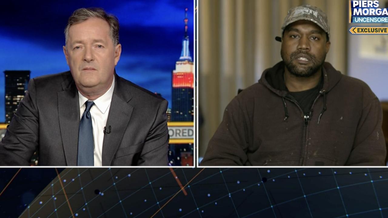 Kanye West apologised after a two-hour grilling from Piers Morgan.