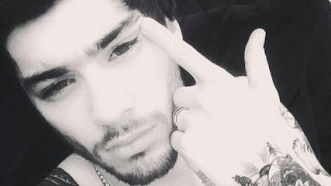 One Direction’s Zayn Malik posts Instagram photo with what looks like a ...