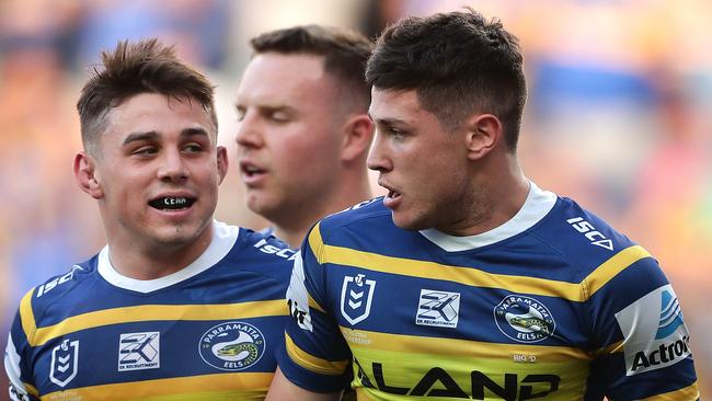 Mitchell Moses had a day out for the Eels. Picture: Getty Images