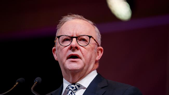 The Prime Minister criticised the US decision, but said Australia would not be retaliating as it would risk further economic turmoil for both nations. Picture: NewsWire / Nikki Short