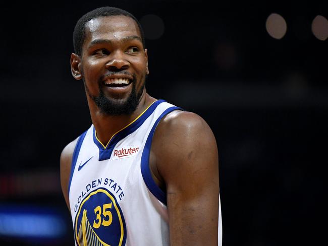 NBA star Kevin Durant reportedly has coronavirus. Picture: Getty Images