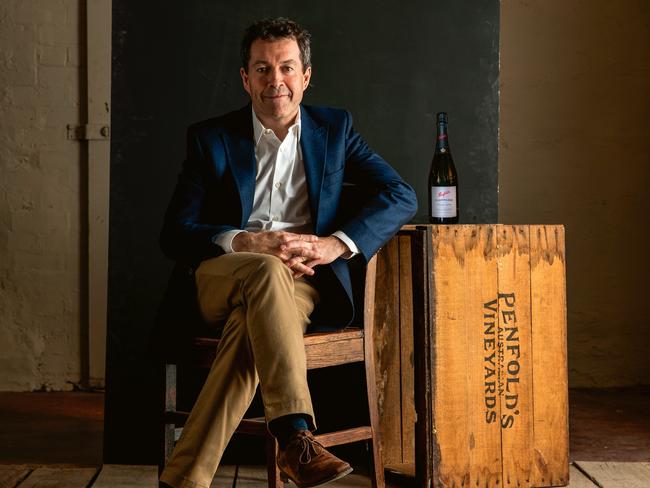 EMBARGO FOR WISH MAGAZINE. 06 DECEMBER 2024. Penfolds chief winemaker Peter Gago celebrates the first Penfolds-only Champagne release. Photo:  Supplied