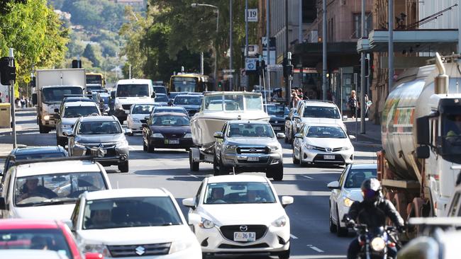 BUSY: But not enough traffic to recoup tunnel investment. <span id="U62299127777BxH" style="font-size:9pt;">Picture: NIKKI DAVIS-JONES</span>                     