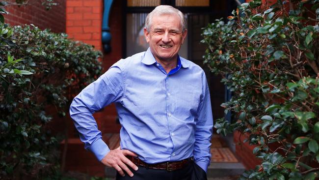 Simon Crean at home in Melbourne shortly after his retirement from politics at the 2013 election. Picture: Aaron Francis.