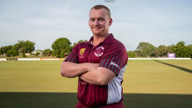 Hamish Martin from Palmerston ahead of the 2024 Darwin &amp; Districts Cricket Competition. Picture: Pema Tamang Pakhrin