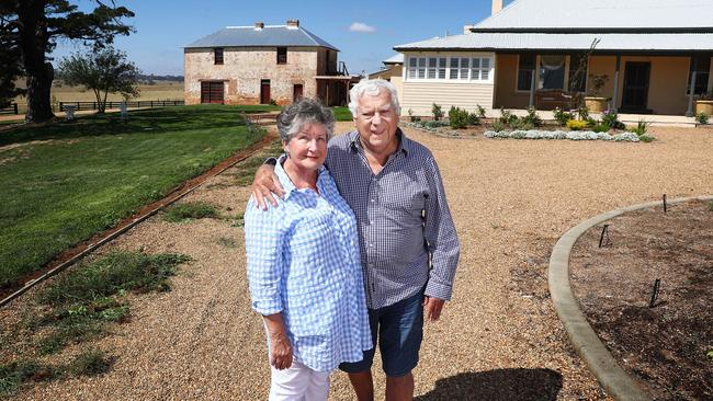 Vendors Bonny and Paul Hennessy. Picture: John Feder