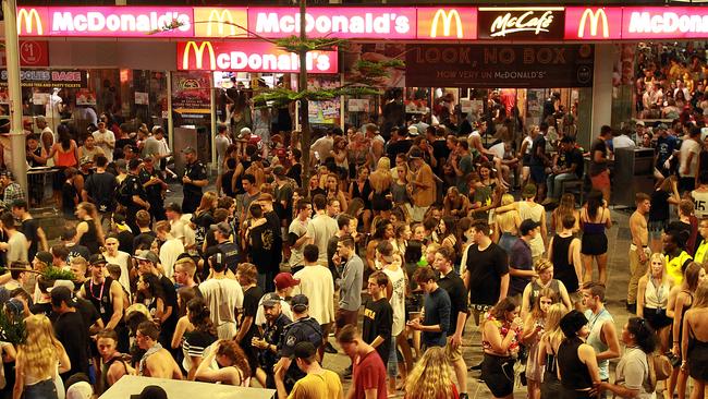 Thousands of Schoolies head to the Gold Coast each year. Pic: Marc Robertson