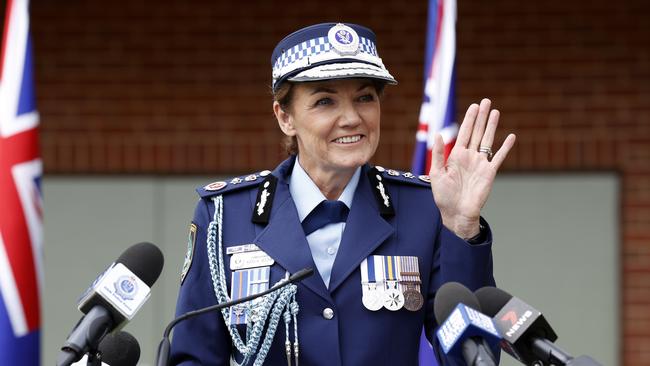 Police Commissioner Karen Webb.