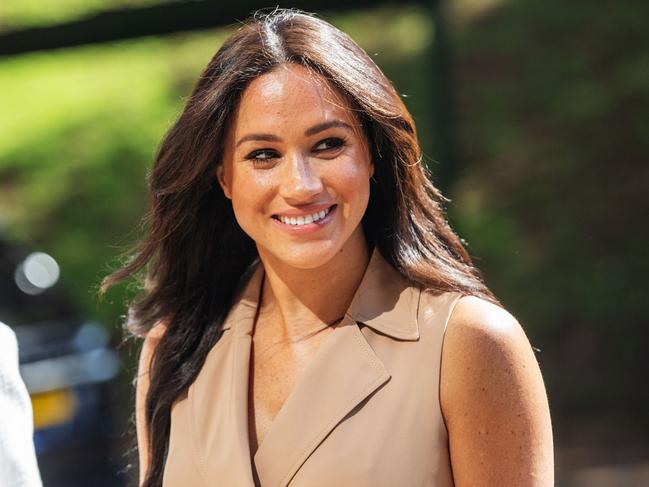 Meghan Markle opened up about the ‘structural racism’ that is holding young people back. Picture: AFP