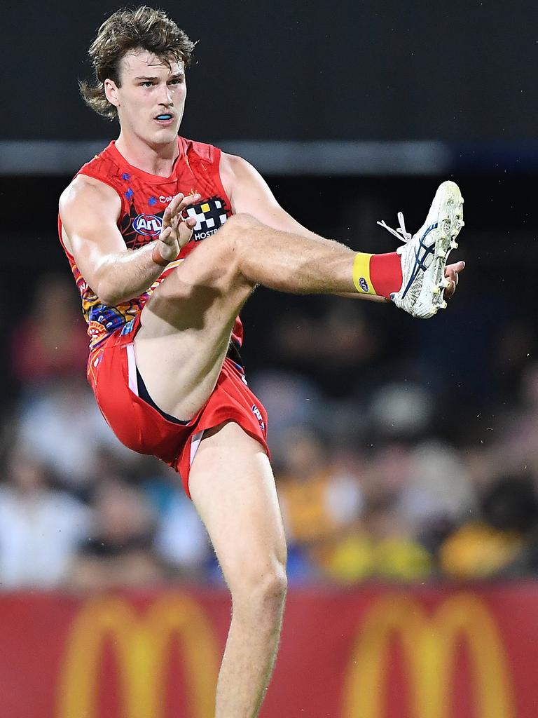 Charlie Ballard is the game’s No. 1 interceptor. Picture: AFL Photos/Getty Images