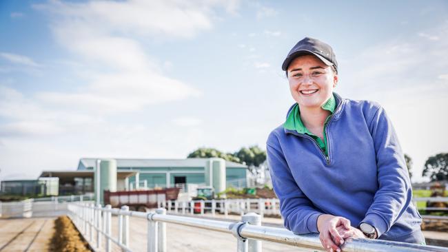 Meg Kenna is part of the Proud to be a Farmer program. Picture: Nicole Cleary