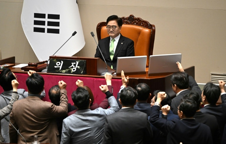 South Korea’s acting president faces impeachment vote