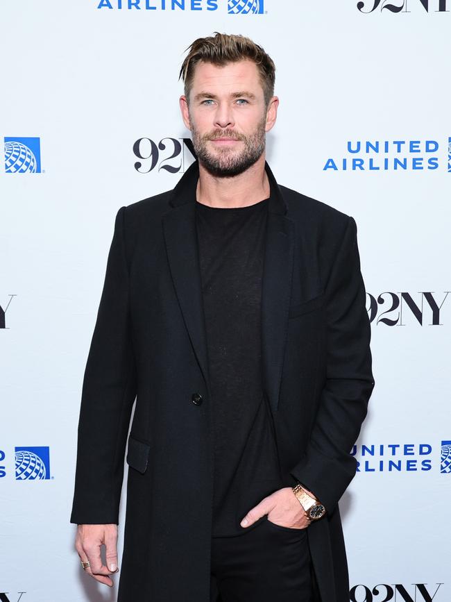 Chris Hemsworth attends National Geographic's ‘Limitless’ screening in New York City. Picture: Getty Images