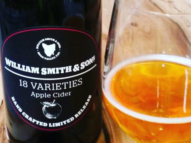 Willie Smith's took out 'best in show' at the Australian Cider Awards with their new fully cider Apple Cider - Willie Smith's 18 Variety's (pictured).