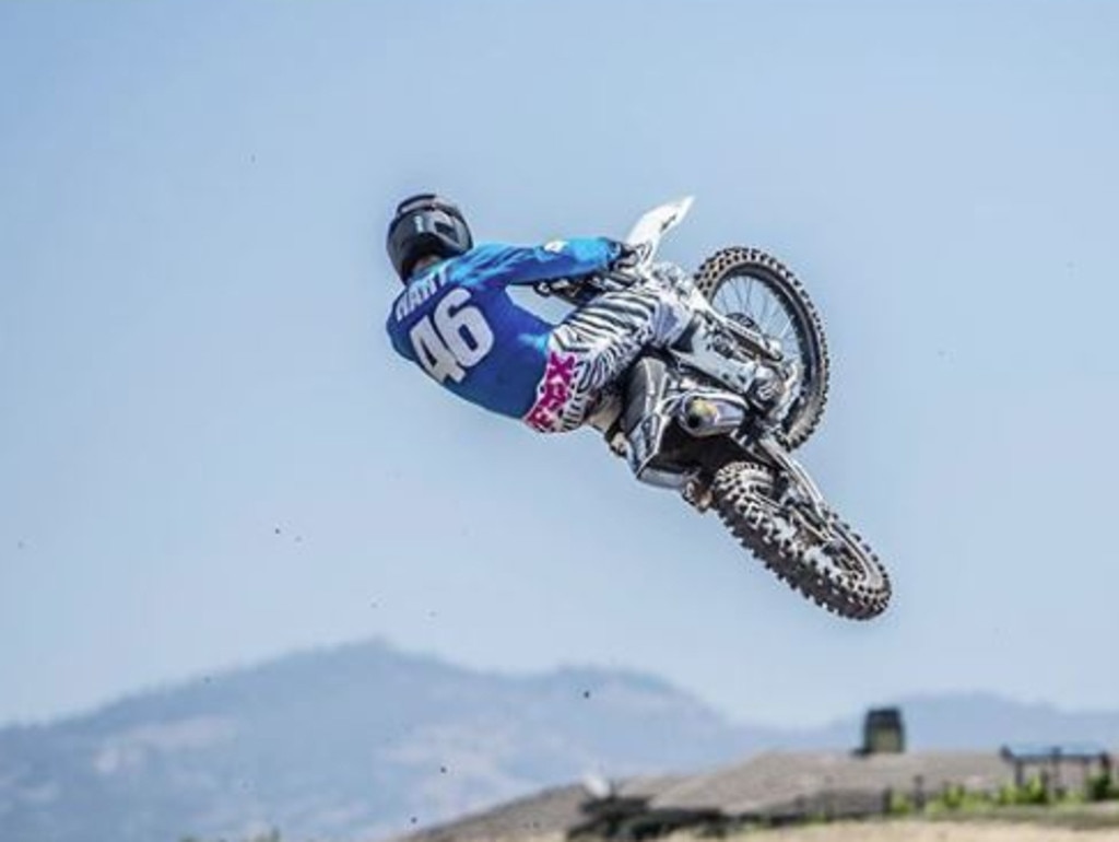 Cary Hart is a champion motocross rider and has various business interests in the US. Picture: Instagram