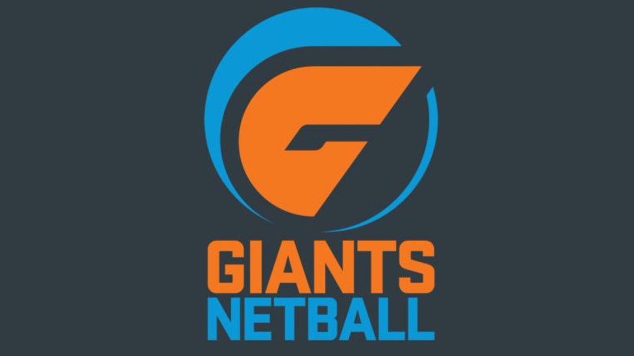 The Giants Netball logo ahead of Super Netball