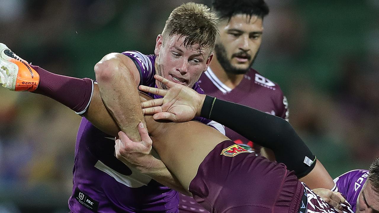 Harry Grant of the Storm could be in the five best hookers in the NRL, according to a Brandon Smith.