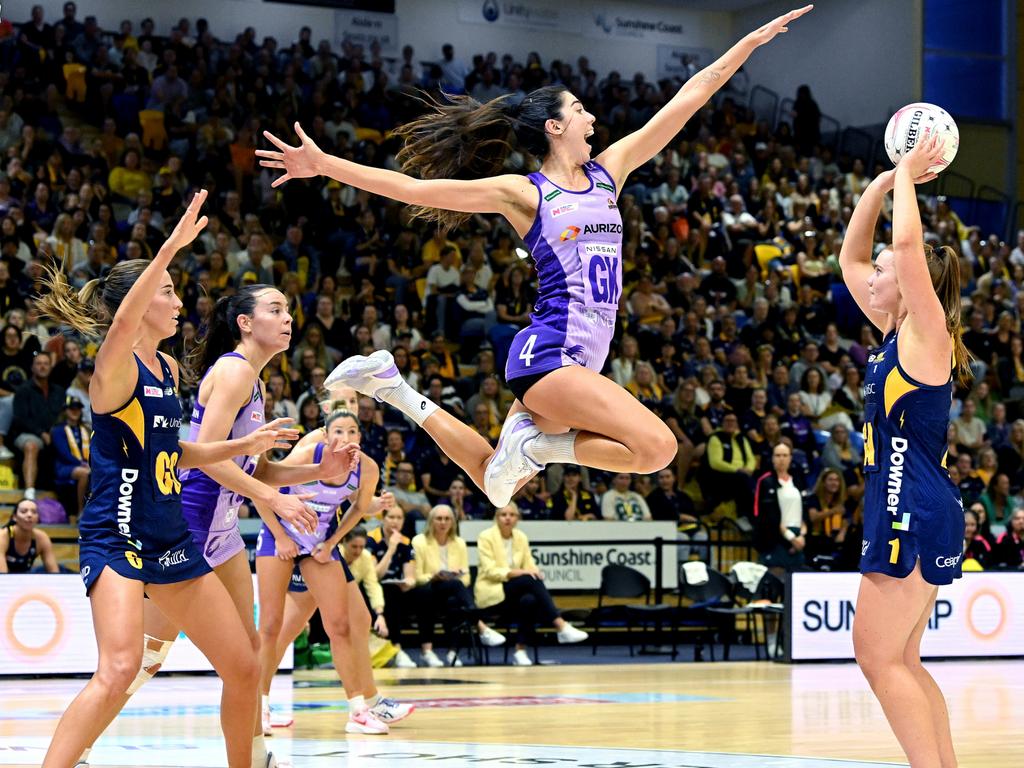 Remi Kamo of the Firebirds. (Photo by Bradley Kanaris/Getty Images)