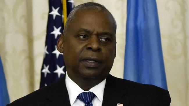 US Secretary of Defence Lloyd Austin. Picture: AFP.