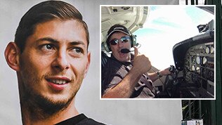 Footballer Sala and plane pilot