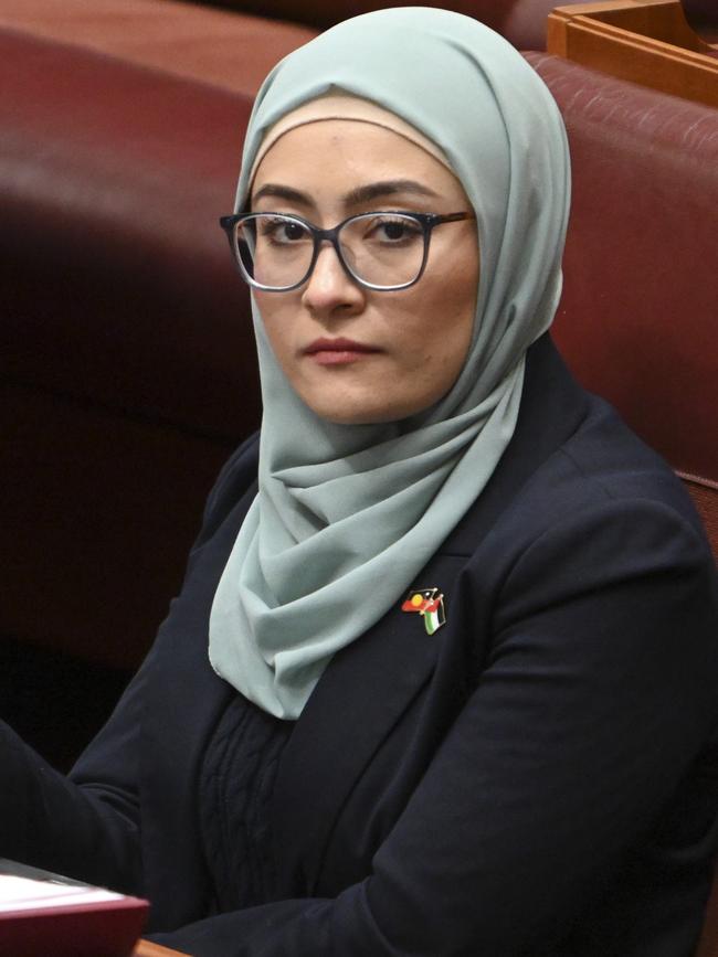 ALP Senator Fatima Payman. Picture: Martin Ollman