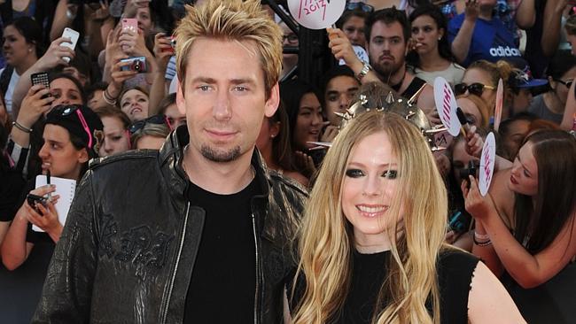 Chad Kroeger proposed to Avril Lavigne after just a month of dating. Photo: Getty Images