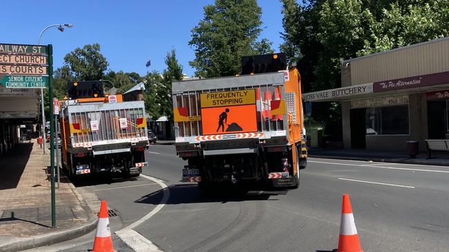 Motorists will find Argyle St is blocked off from the junction with Railway St. Picture: Adelaide Lang