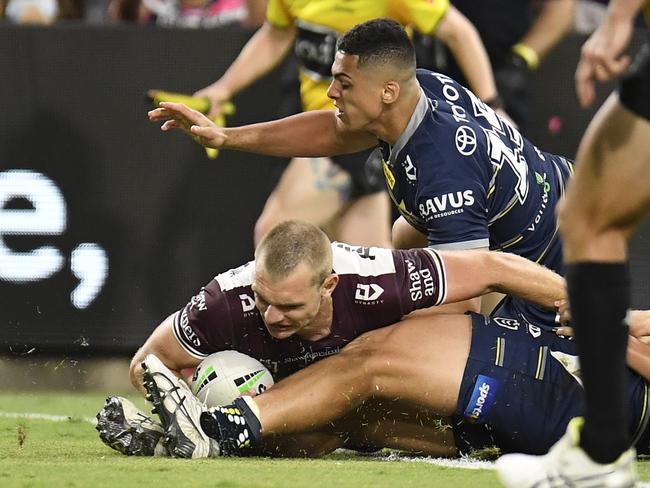 Tom Trbojevic was unstoppable in North Queensland. Picture: Ian Hitchcock/Getty