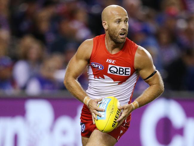 McVeigh led superbly against the Bulldogs. Pic: Michael Klein