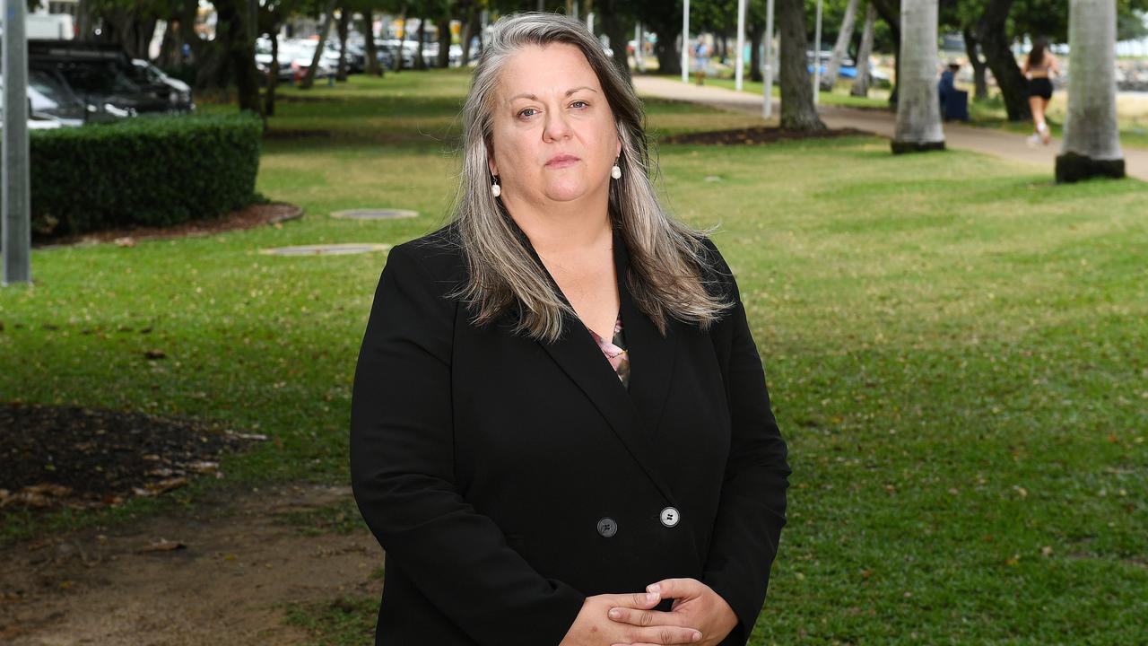 CEO of the Townsville Chamber of Commerce Heidi Turner criticises the Townsville City Council’s parking meter plans at The Strand. Picture: Shae Beplate.