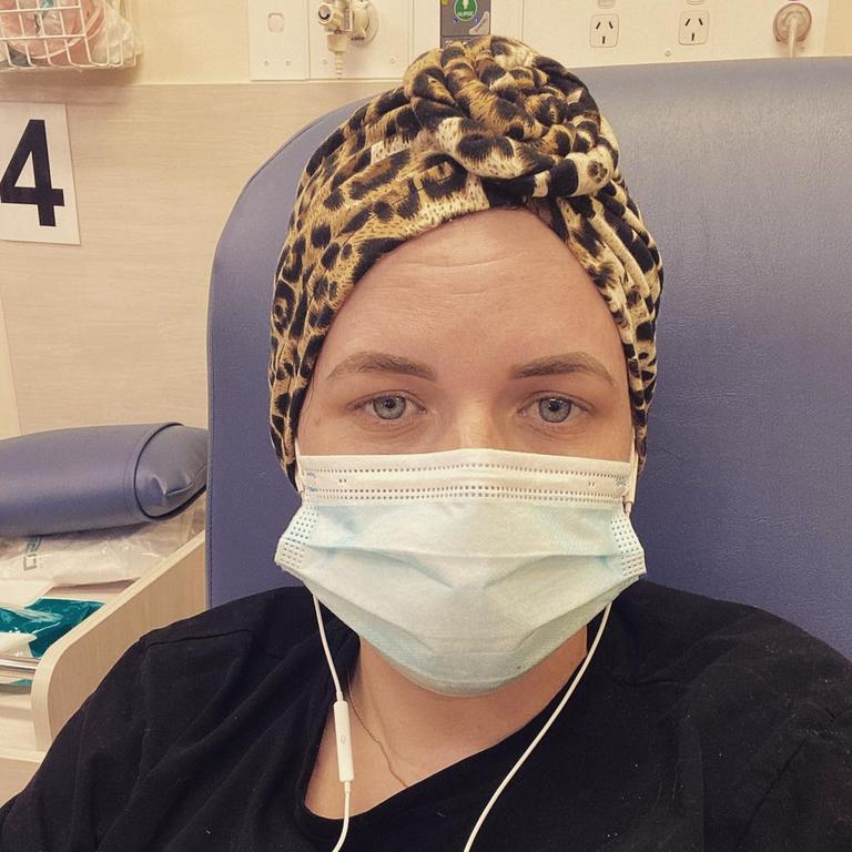 She documented the highs and lows of her battle with the ‘hideous disease’. Picture: Instagram/MelMole