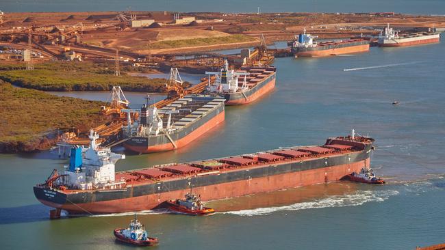 Pilbara Ports Authority’s Port Hedland, above. The authority is developing a multi-user facility and logistics hub at Lumsden Point Port Hedland that will allow for the import of wind turbines and blades.